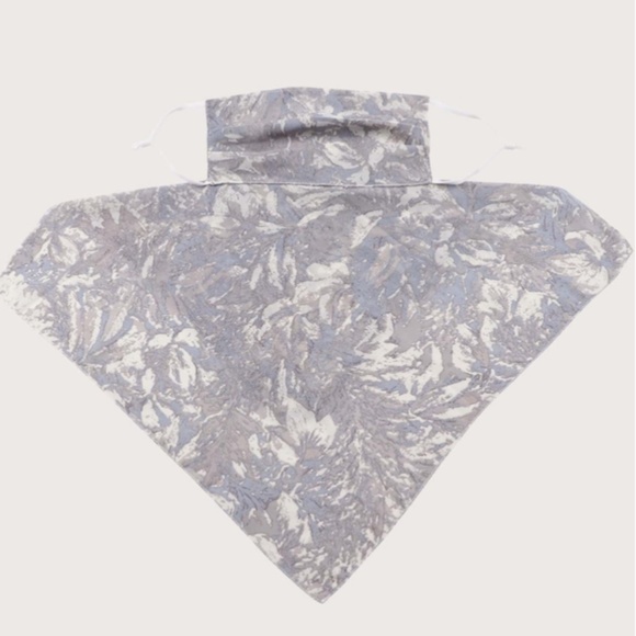 Acid Wash Scarf Mask GREY GRAY - Picture 2 of 11